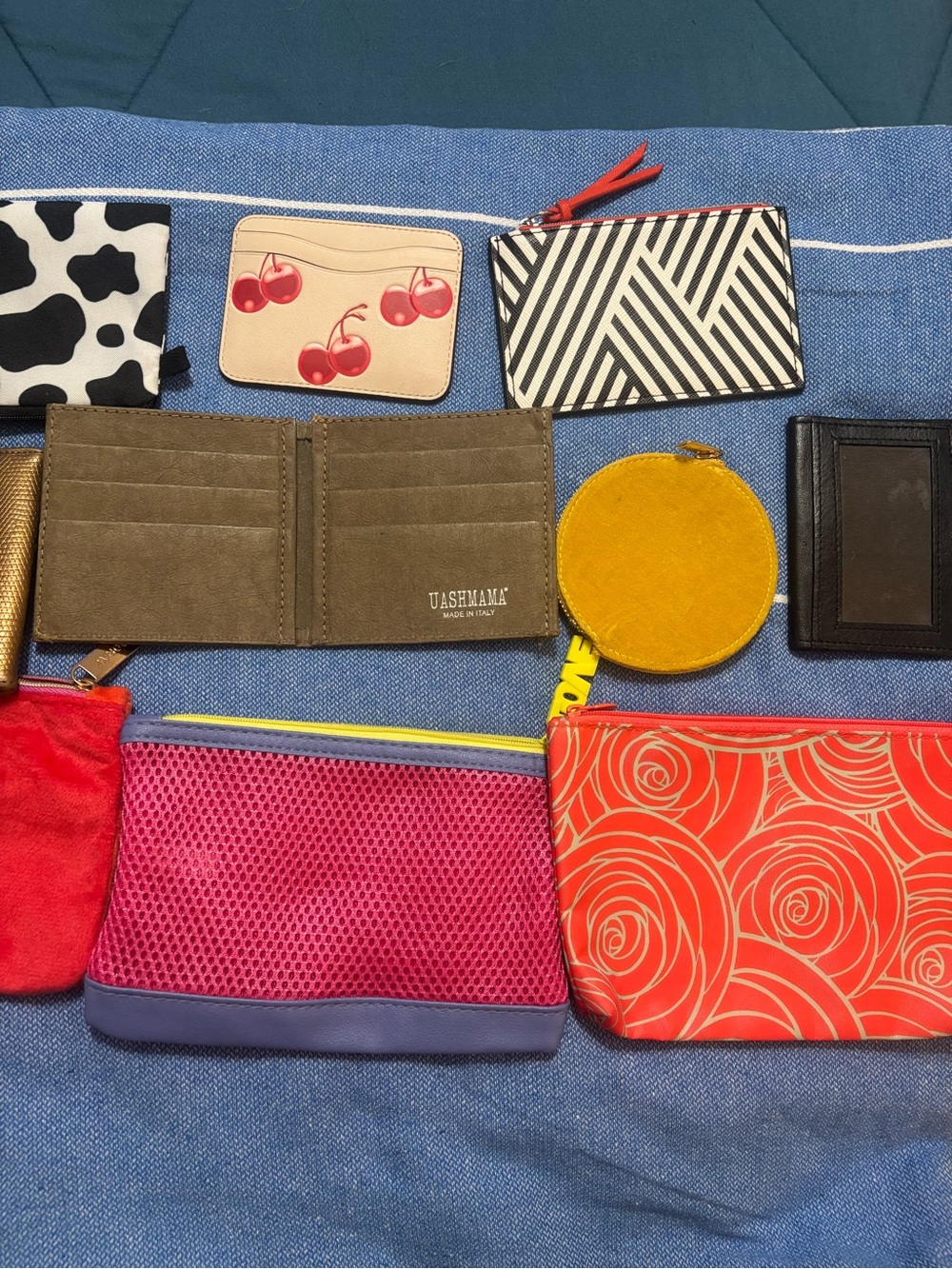 Lot of 10 SG assortment of wallets and coin holders and small pouch